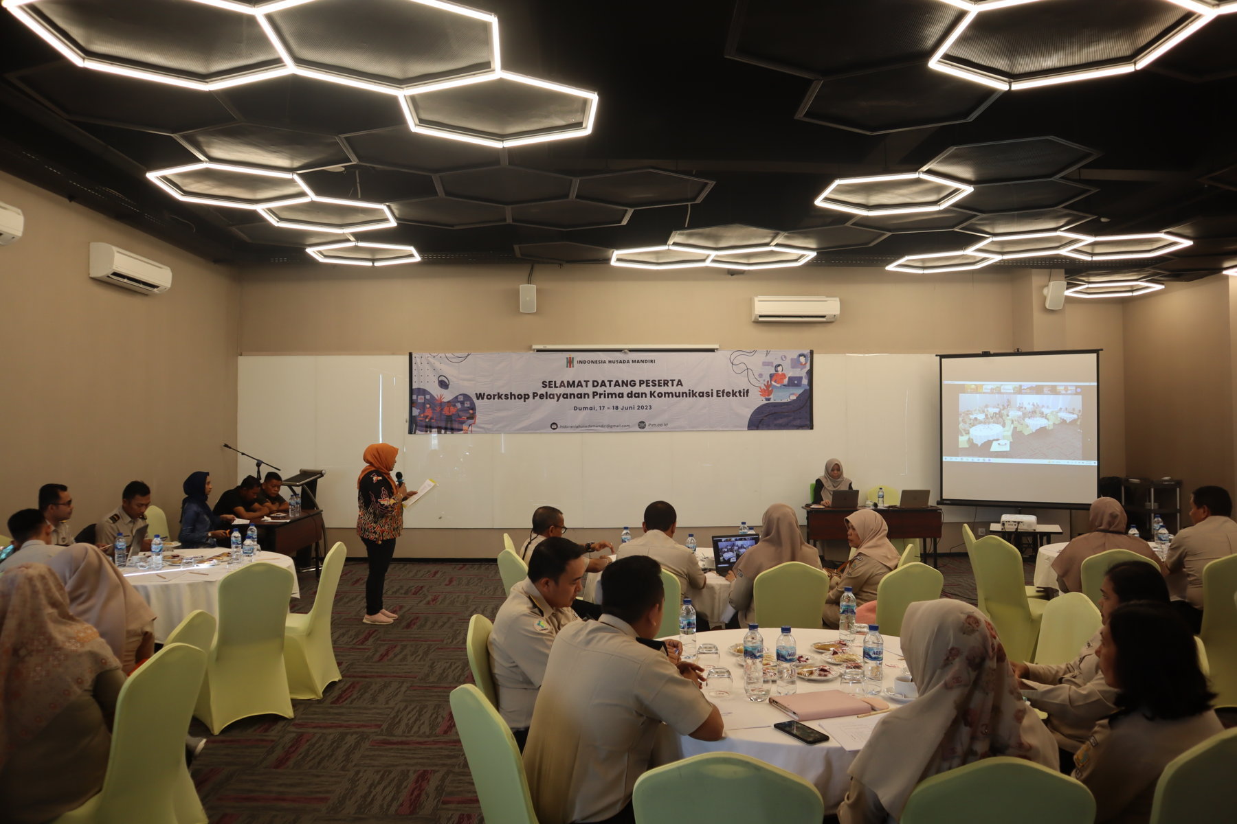 Pelaksanaan Workshop Pelayanan Prima dan Komunikasi Efektif Pada Kantor Kesehatan Pelabuhan Kelas II Dumai  17 s.d. 18 Juni 2023