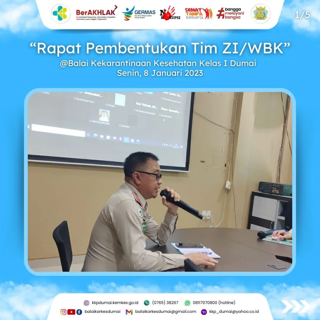 Rapat Pembentukan Tim ZI/WBK