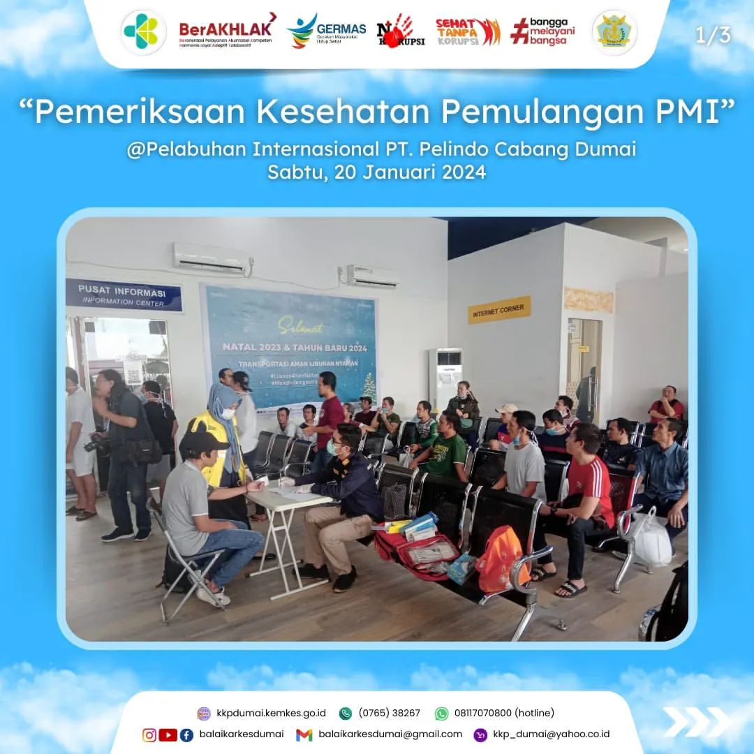 Pemeriksaan Kesehatan Pemulangan PMI