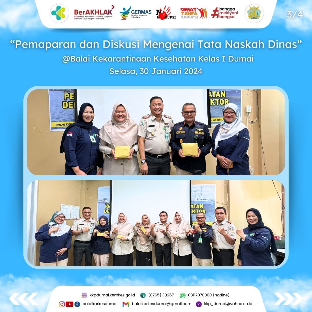 Pemaparan dan Diskusi Mengenai Tata Naskah Dinas