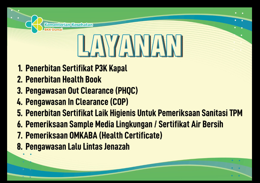 Pelayanan BKK Kelas I Dumai - Bagian 1