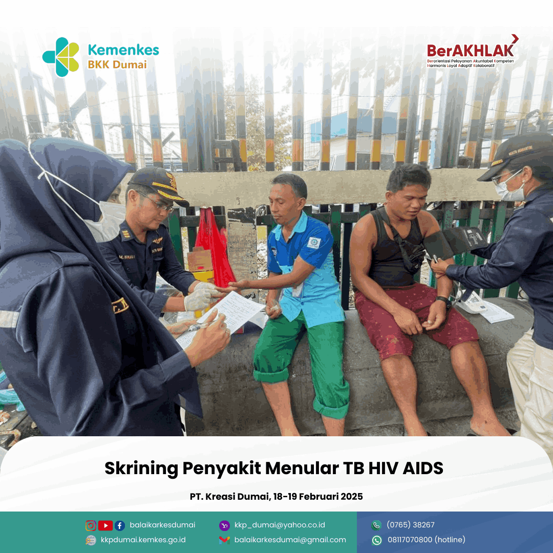 VCT TB di PT. Kreasi Dumai