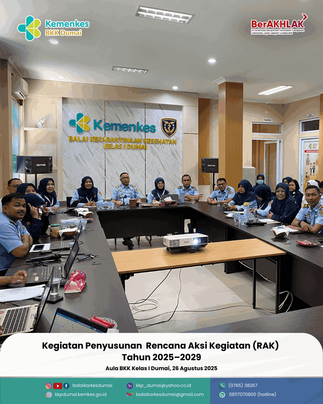 Kegiatan Penyusunan Rencana Aksi Kegiatan (RAK) Tahun 2025–2029