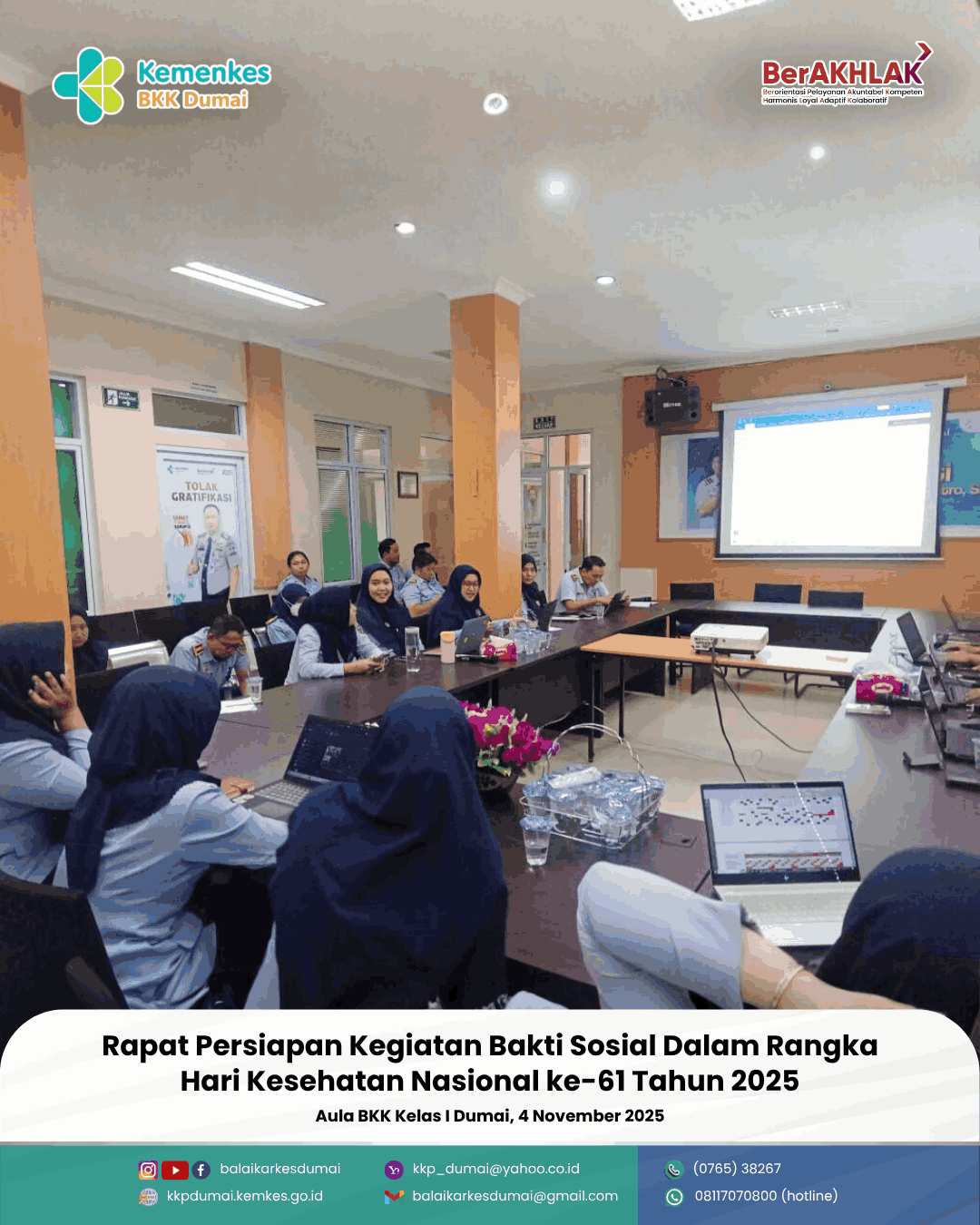 Rapat Persiapan HKN ke-61 Tahun 2025