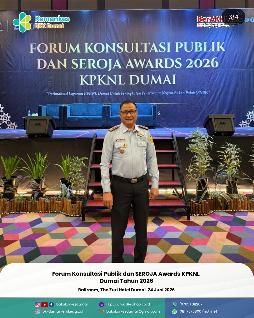 Forum Konsultasi Publik dan SEROJA Awards Tahun 2026 KPKNL Dumai.