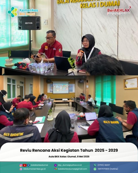 Reviu Rencana Aksi Kegiatan Tahun  2025 - 2029