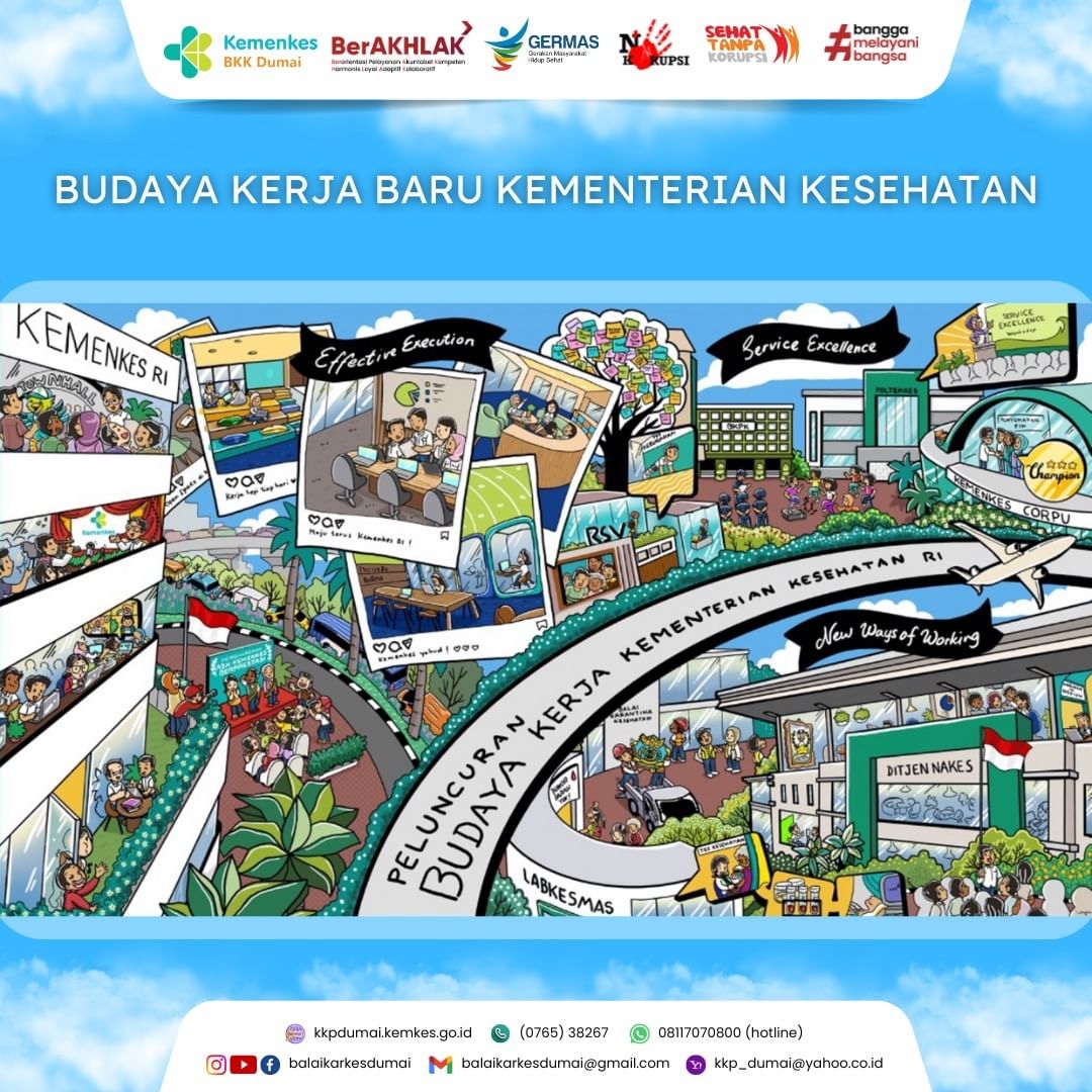 Budaya Kerja Baru Kementerian Kesehatan