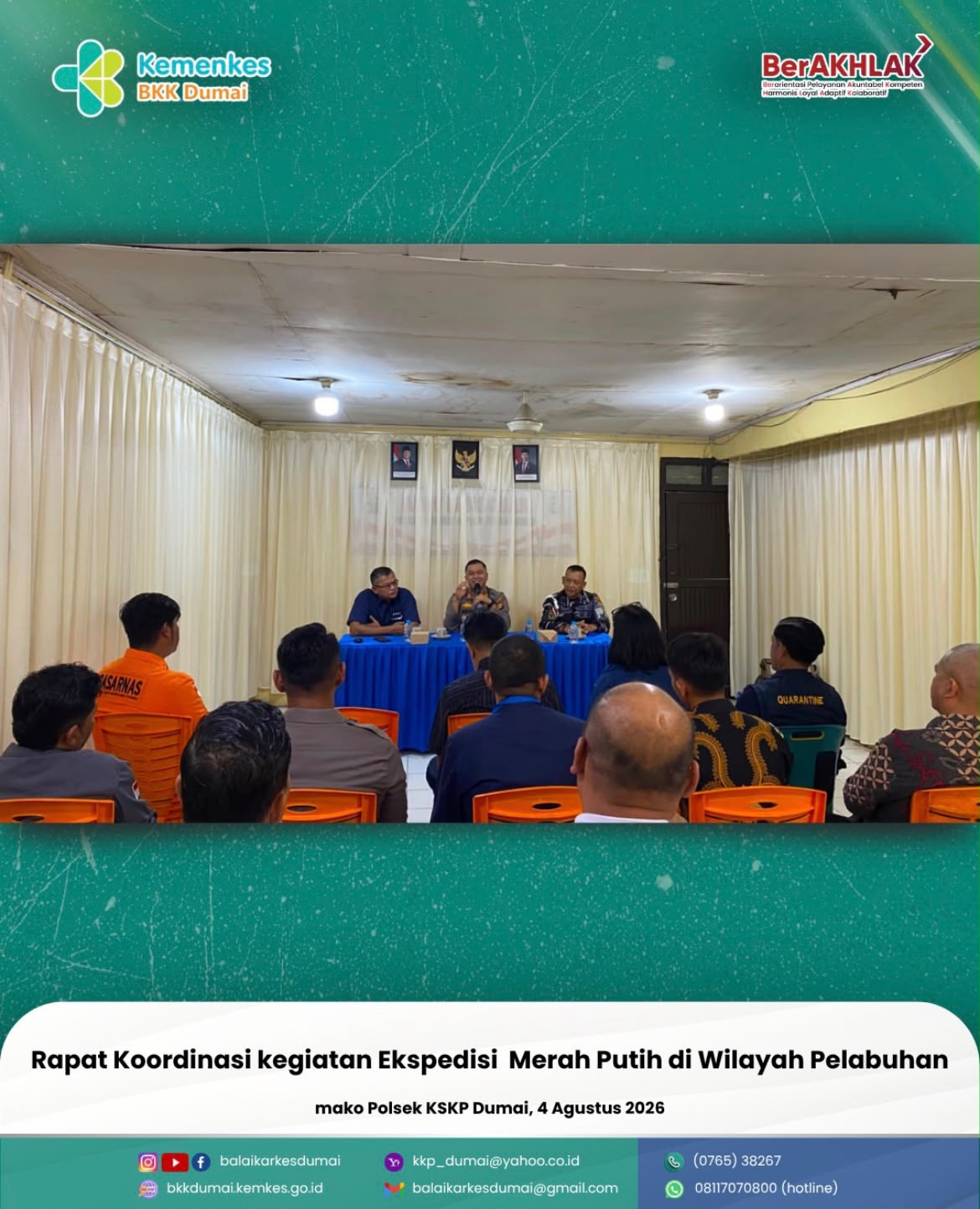 Rapat Koordinasi Kegiatan Ekspedisi Merah Putih di Wilayah Pelabuhan