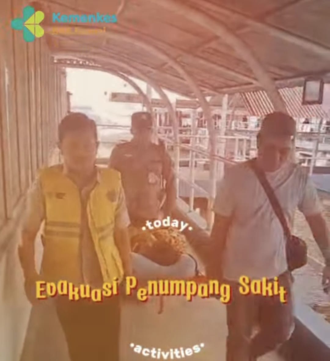 Evakuasi Pelaku Perjalanan Luar Negeri di Pelabuhan Internasional Pelindo Dumai