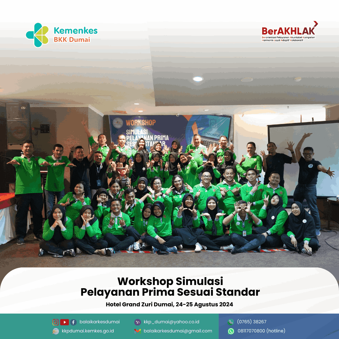 WORKSHOP SIMULASI PELAYANAN PRIMA SESUAI STANDAR
