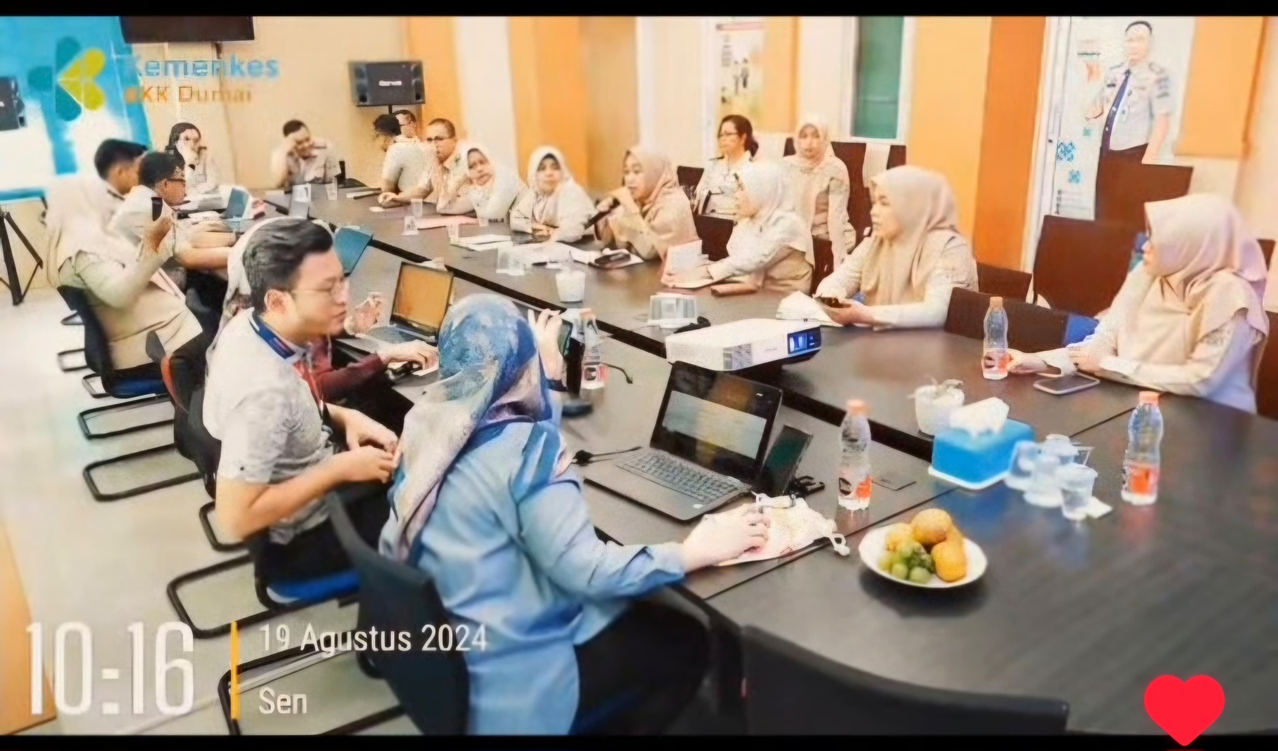 KEGIATAN HUKORMAS  DALAM RANGKA EVALUASI KELAS BKK